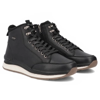Skórzane botki Filippo MBT8297/26 BK czarne