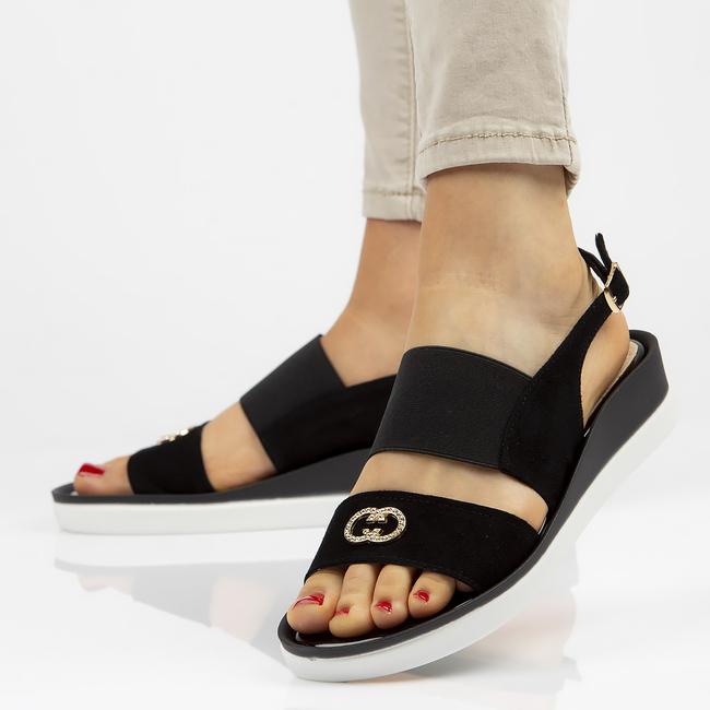 Leather sandals Filippo 179 black