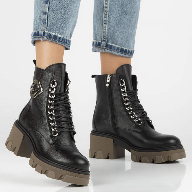 Filippo leather boots 60376 black