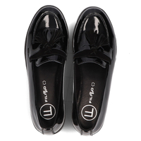 Leather shoes Filippo DP3162/21 BK black