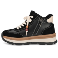 Leather ankle boots Filippo DBT8064/26 BK black