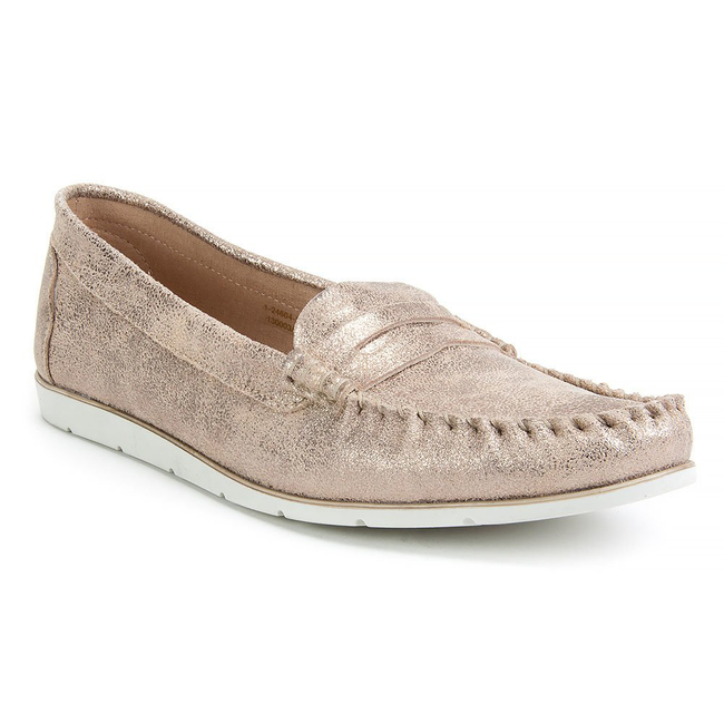 Mokasyny Tamaris 1-24604-20 192 Champagne Met