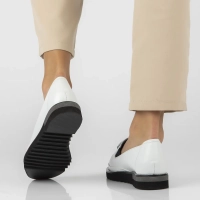 Leather shoes Filippo DP3915/22 WH white