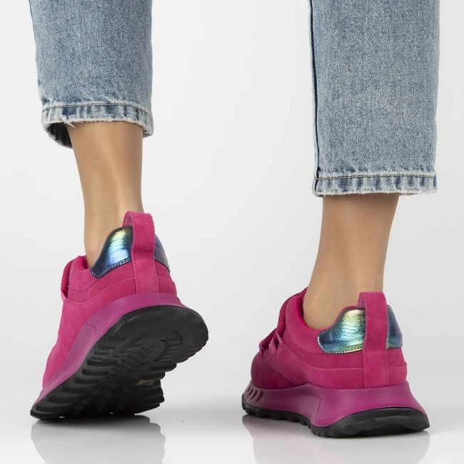 Leather shoes Artiker 54C1461 pink