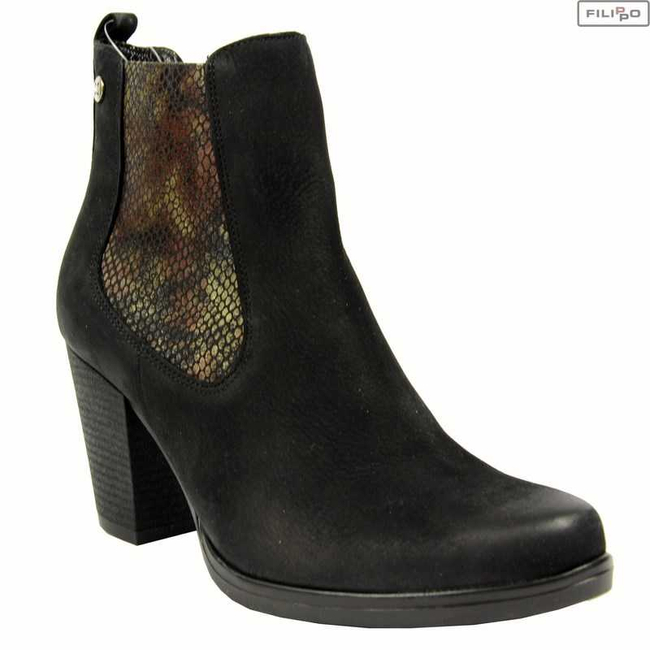 Booties MACIEJKA 02089-01/00-3 black 8021385