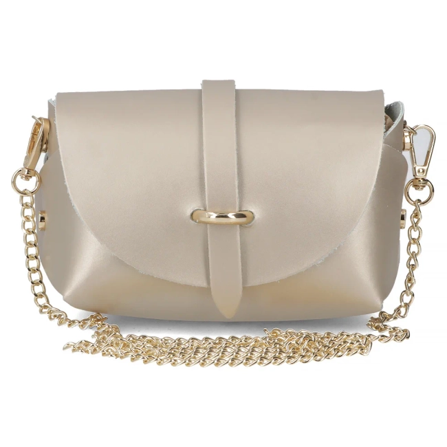 Handbag Toscanio Leather A32 gold