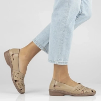 Leather shoes Filippo DP7759/26 BE beige