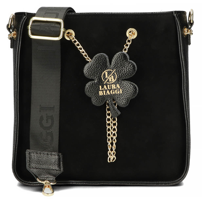 Torebka Listonoszka Laura Biaggi E-261 czarna