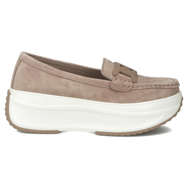 Leather shoes Filippo DP6132/25 BE beige