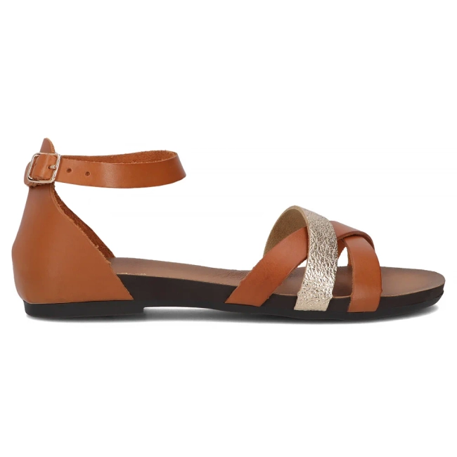 Leather sandals Filippo 40225 brown