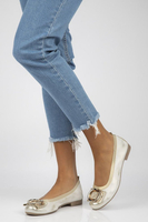 Leather ballerinas Filippo 103 gold