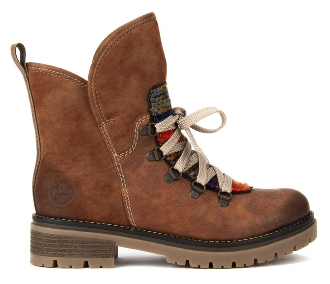 Botki Rieker 70733-22 Brown
