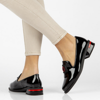 Leather shoes Filippo DP3720/22 BK black