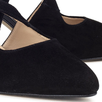 Pumps Prestige 2045 K. Suede Black OBL