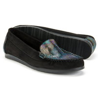 Moccasins LEMAR 10006 nubuck black + oil black