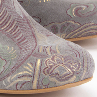 Ankle boots Lemar 30044 Embroidery Grey