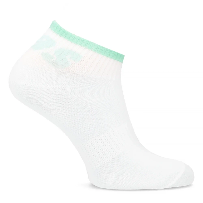 Women's Socks WS512 white green
