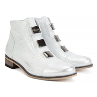 Ankle boots EKSBUT 65-3558-369-1G silver face
