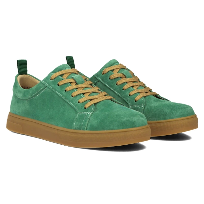 Leather shoes Filippo DP6129/24 GE green