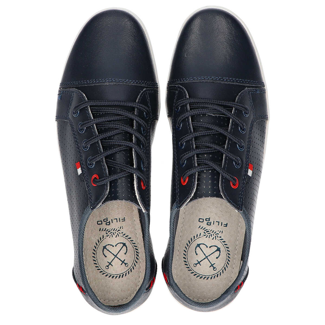 Półbuty FILIPPO DP009/20 NV Navy