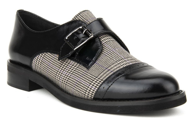 Półbuty CheBello 2391-002-133-PSK-S60 Czarny