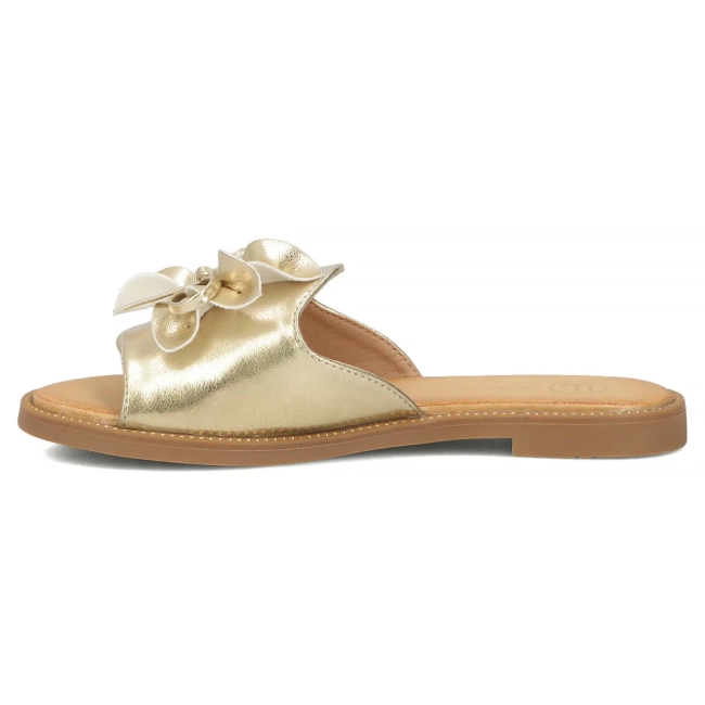 Klapki Filippo DK7898/26 GO złote