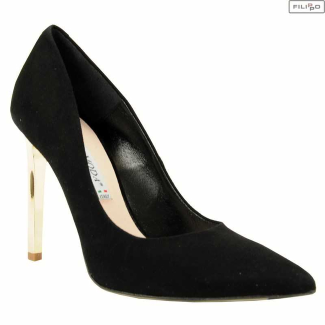 Pumps BRAVO MODA 1254 black suede 8022176