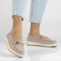 Leather loafers Filippo DP6135/26 TP taupe