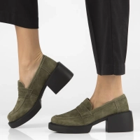 Leather shoes Filippo DP4685/23 KH khaki