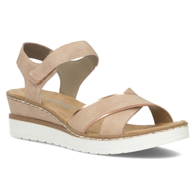 Sandals Rieker V38G9-31 pink