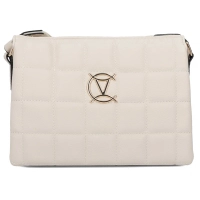 Beige handbag velluto