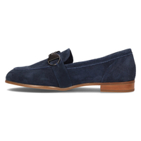 Leather loafers Filippo DP2148/21 NV navy blue