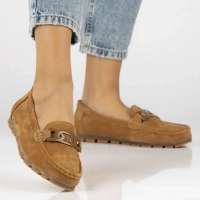 Leather loafers Filippo DP3630/24 BR brown