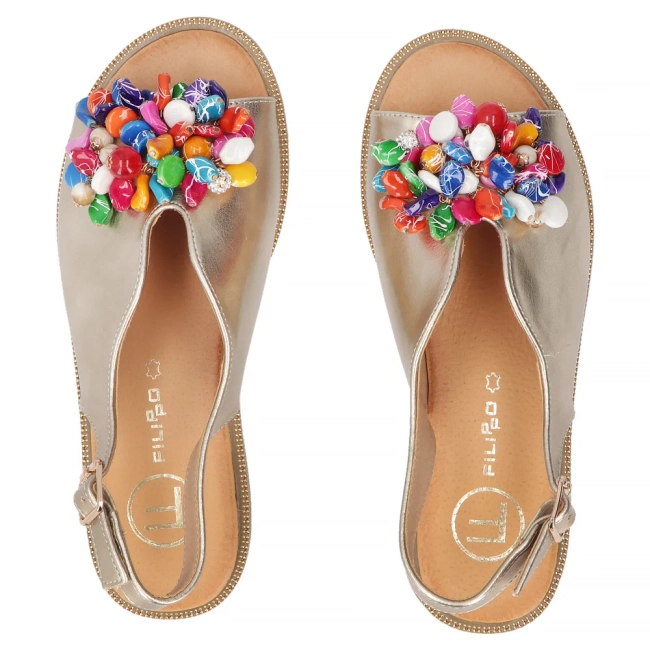 Sandals Filippo DS6230/26 GO gold