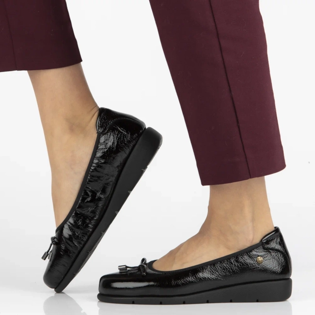 Leather ballerinas Maciejka P6504-20/00-8 black