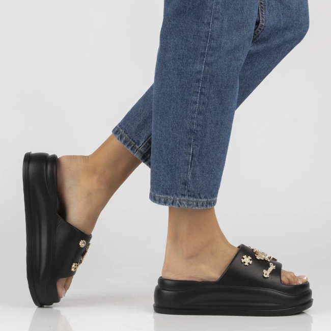 Slippers Filippo DK7913/26 BK black