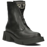 Leather ankle boots Filippo 2600 black