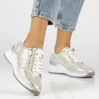 Sneakersy Rieker N4316-90 beżowe