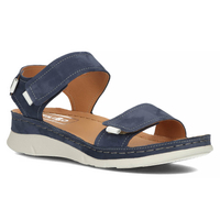 Leather sandals Filippo K828 navy