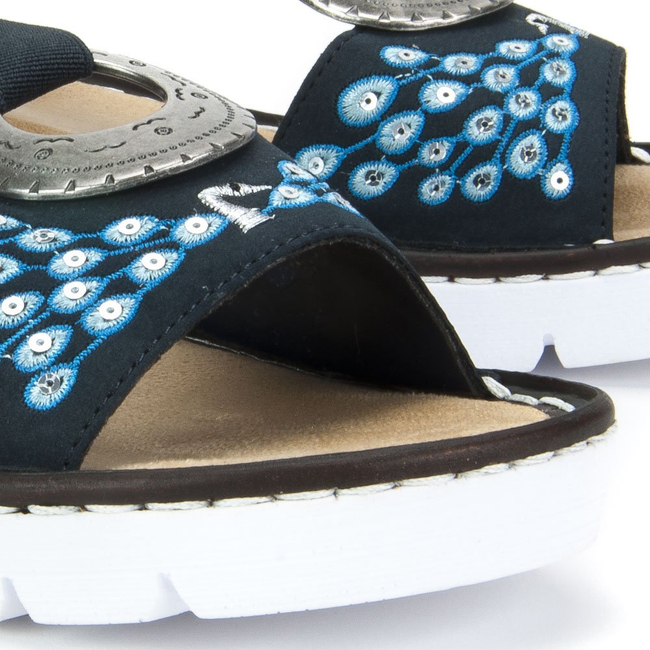 Sandals Rieker 610D2-14 Blue