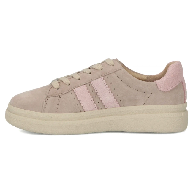 Leather sneakers Filippo DP7499/26 BE beige