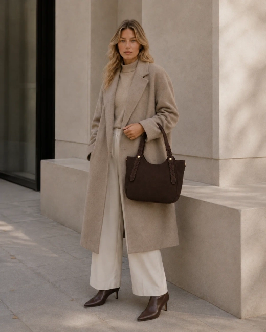 Brown handbag Lisa