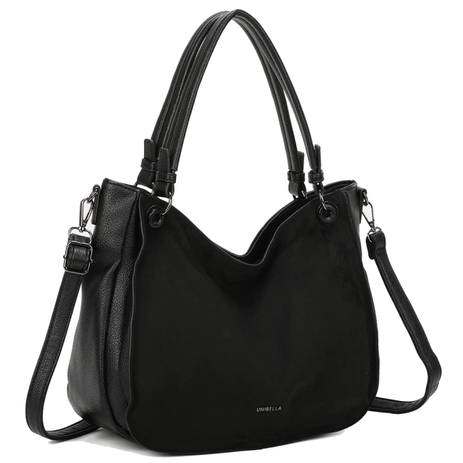 Czarna torebka tote maxi