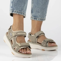 Leather sandals Filippo DS7034/25 BE beige