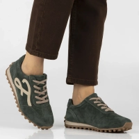 Leather sneakers Filippo DP7961/26 GE green