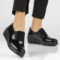 Leather shoes Filippo DP4784/23 BK black