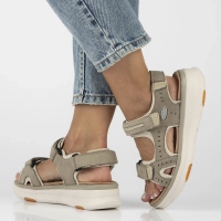 Leather sandals Filippo DS7034/25 BE beige