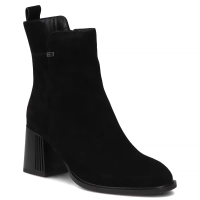 Leather ankle boots Filippo DBT7217/25 BK black