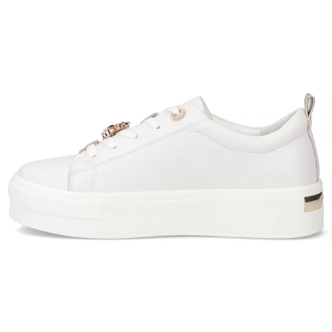 Leather shoes Filippo DP3533/25 WH DI white