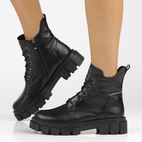 Leather boots Filippo 572 black